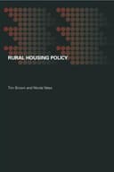 Rural Housing Policy (Housing Planning and Design Series) cover