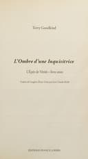 L'ombre d'une inquisitrice cover