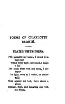 The Poems of Charlotte Bronte (Currer Bell) cover