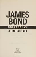 James Bond : Brokenclaw cover