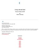 Living with the Dead cover